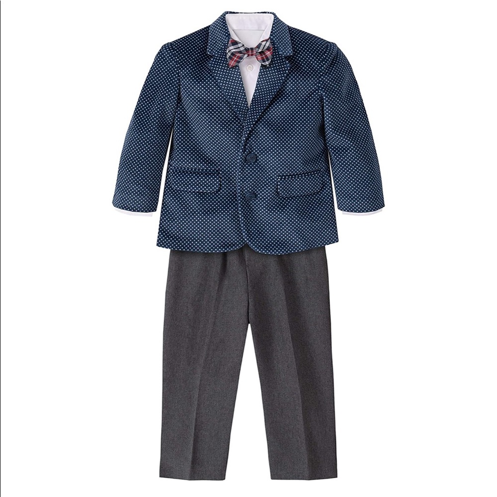 NWT Náutica baby boy 4 piece suit set 12mths